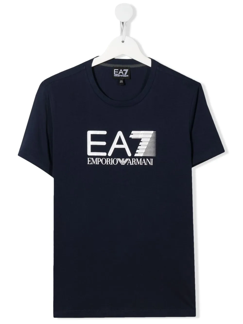 

Emporio Armani Kids playera con logo estampado - Azul