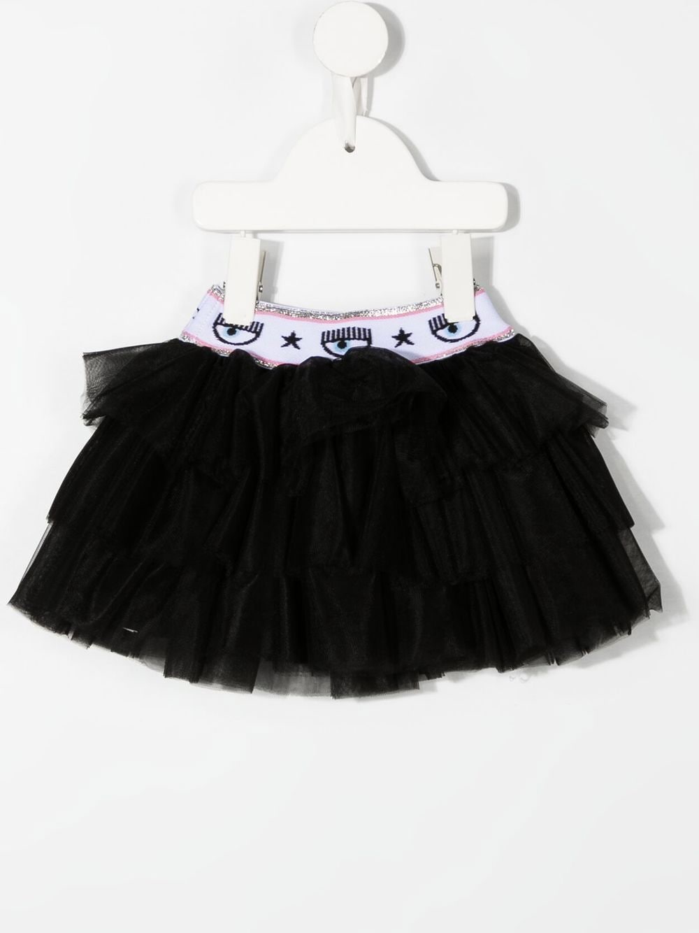 Chiara Ferragni Kids Tutu met logoprint - Zwart