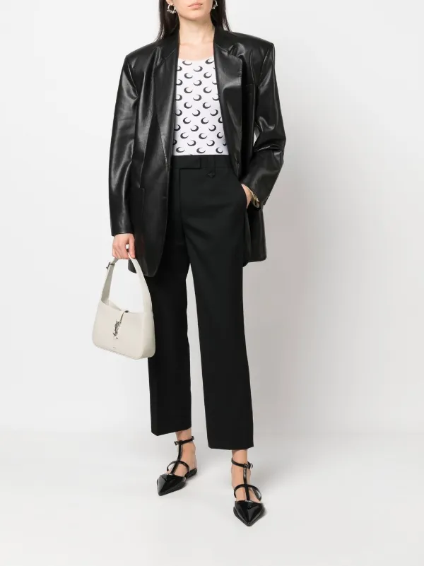 Prada ストレートパンツ | ブラック | FARFETCH JP