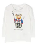 POLO RALPH LAUREN KIDS Polo Bear long sleeve T-shirt - White