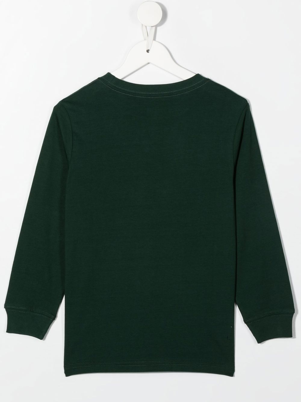 Ralph Lauren Kids Sweaterjurk met geborduurd logo - Groen