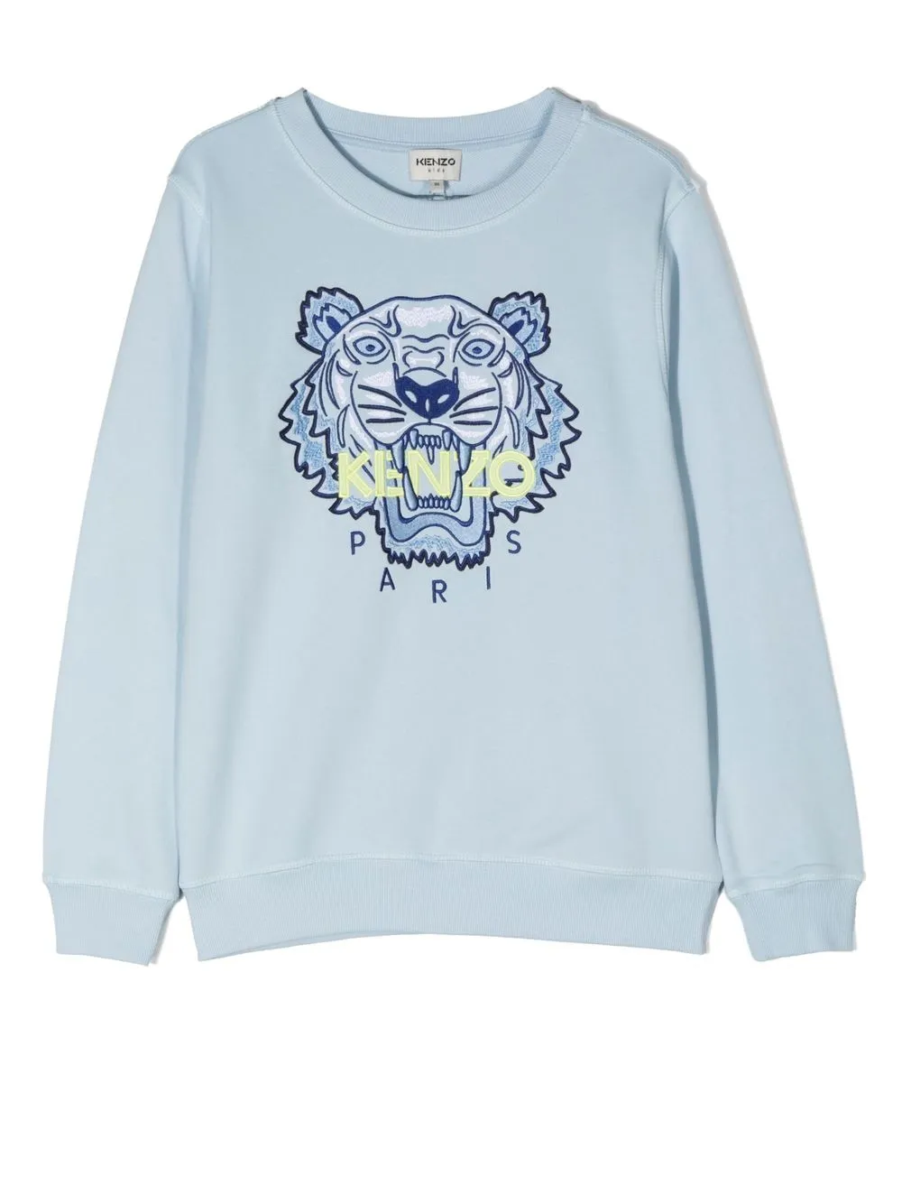 

Kenzo Kids sudadera con logo bordado - Azul