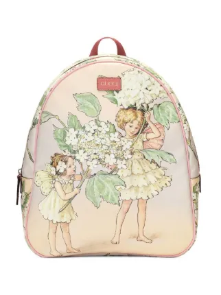 Gucci Kids Fairy Print Backpack - Farfetch