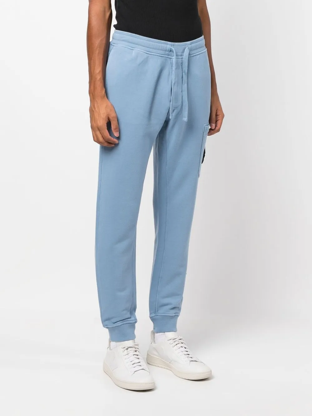 stone island sky blue joggers