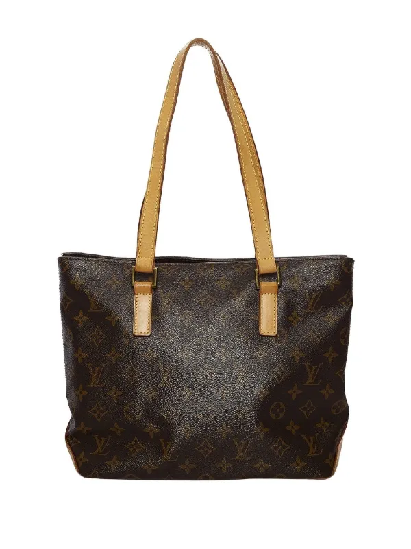 monogram cabas piano tote bag