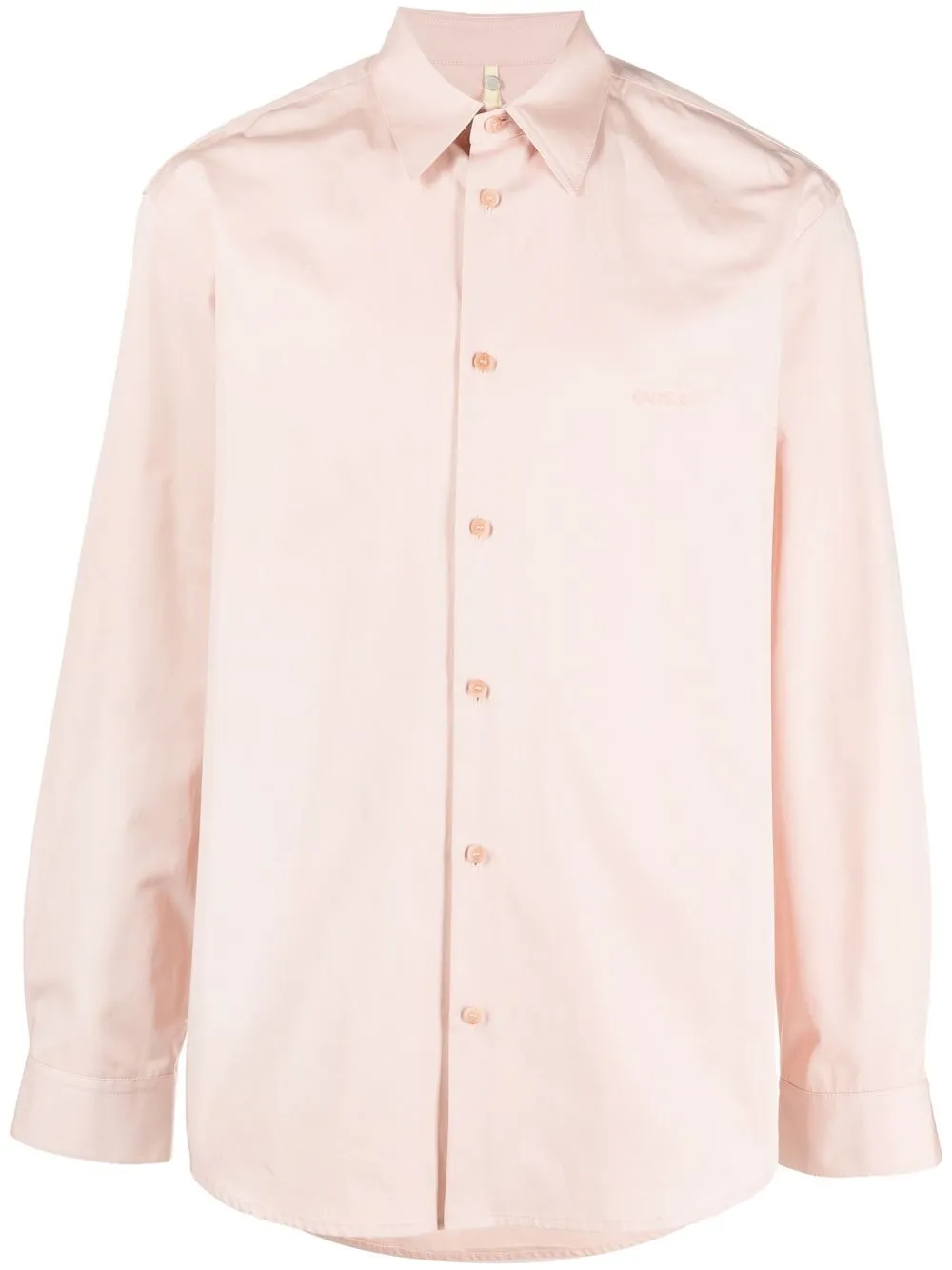 

OAMC camisa con detalle de parche - Rosado