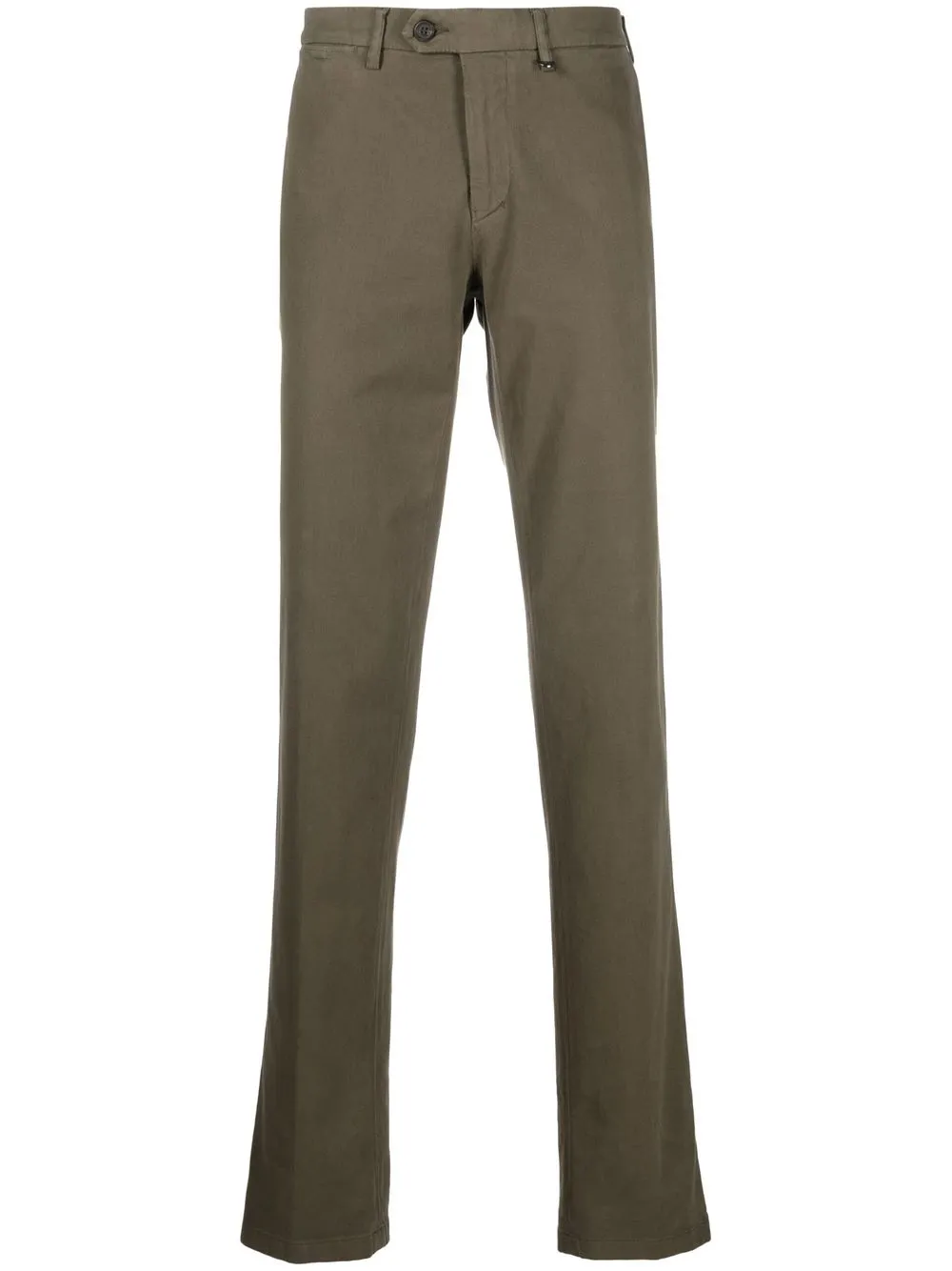 

Canali pantalones chinos con tiro medio - Verde