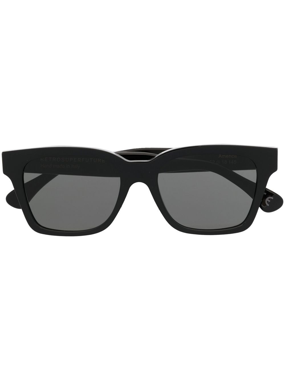 Retrosuperfuture Square Frame Tinted Sunglasses Farfetch