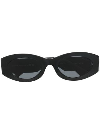 Miu Miu Eyewear oval-frame Sunglasses - Farfetch