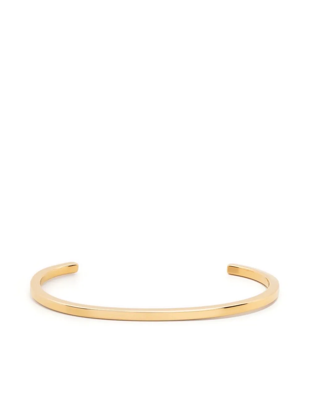 

MM6 Maison Margiela brazalete con logo grabado - Dorado