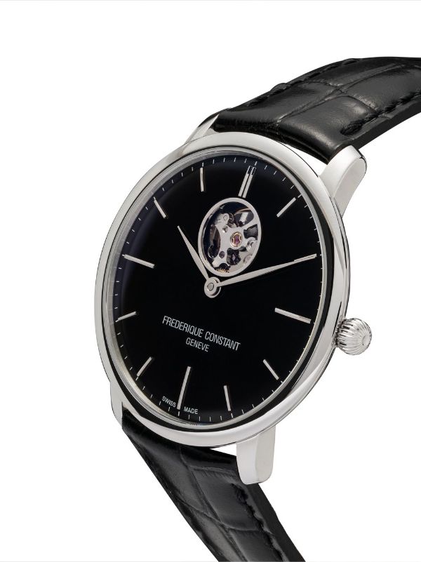 Frederique Constant Slimline Heart Beat Automatic 40mm Farfetch