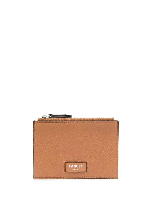 Porte-cartes zippé en cuir - Lancel - Modalova