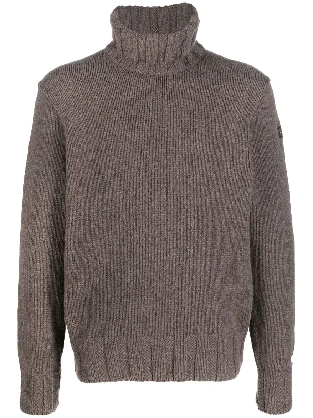 

Paul & Shark wool roll-neck jumper - Brown