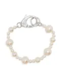 Hatton Labs XL Pebbles pearl bracelet - White