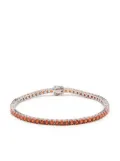 Hatton Labs crystal-embellished tennis bracelet - Silver