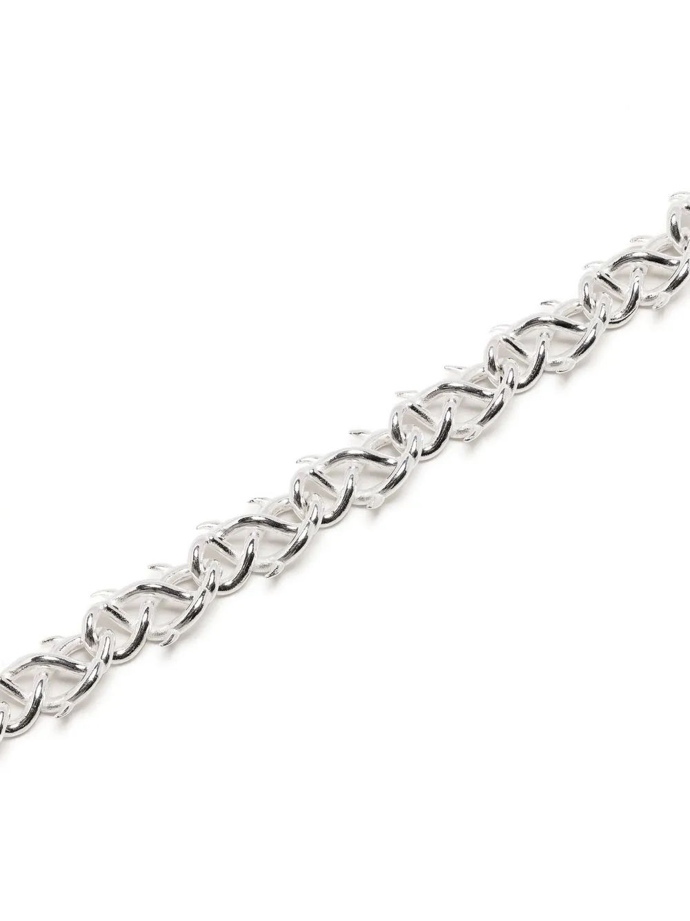 ネックレス・チョーカー HATTON LABS SILVER L MULTI CHARMS NECKLACE Hatton Labs silver-plated thorn-link Necklace | Silver