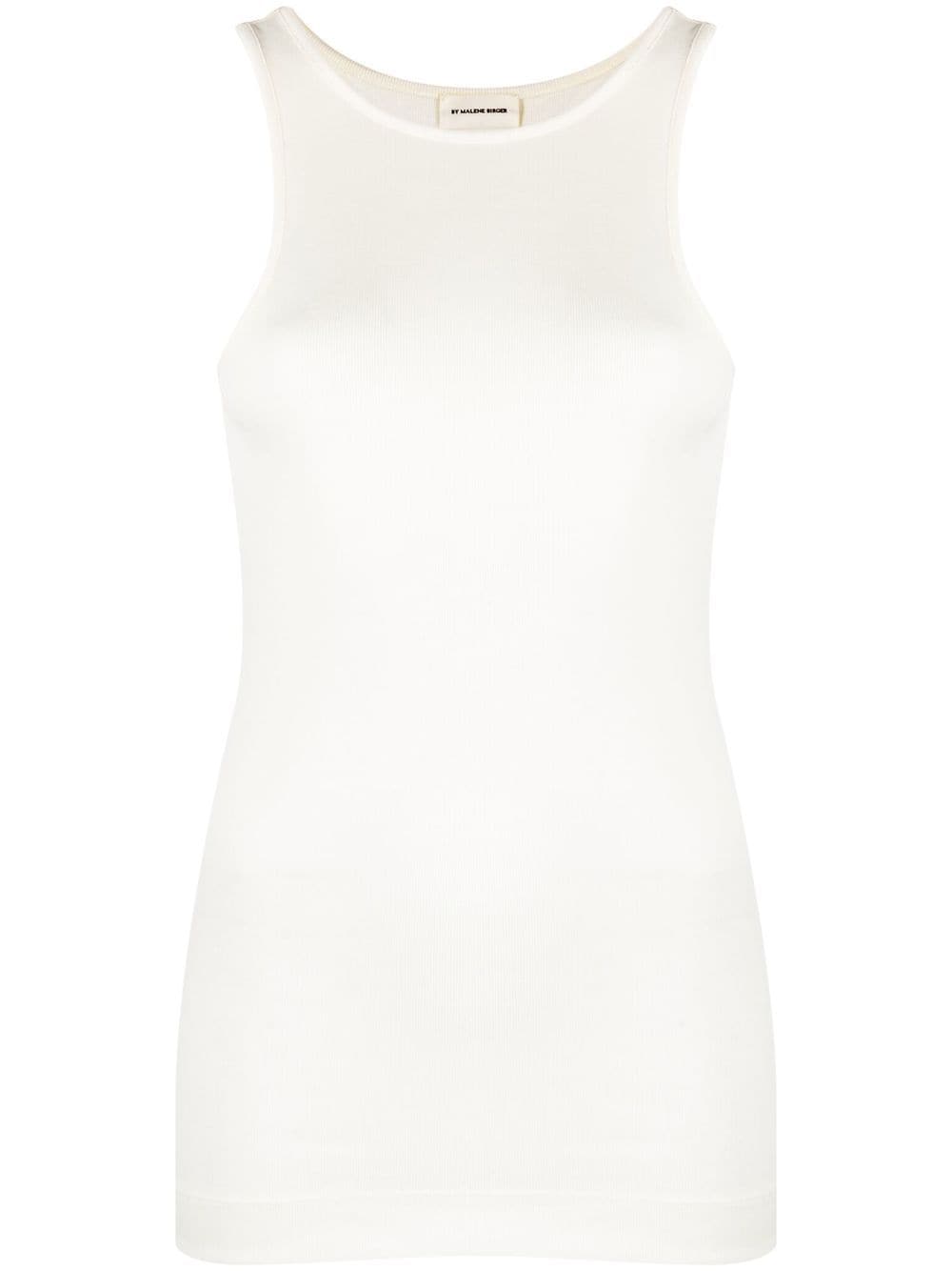 BY MALENE BIRGER AMIEEH FINE RIBBED TANK TOP