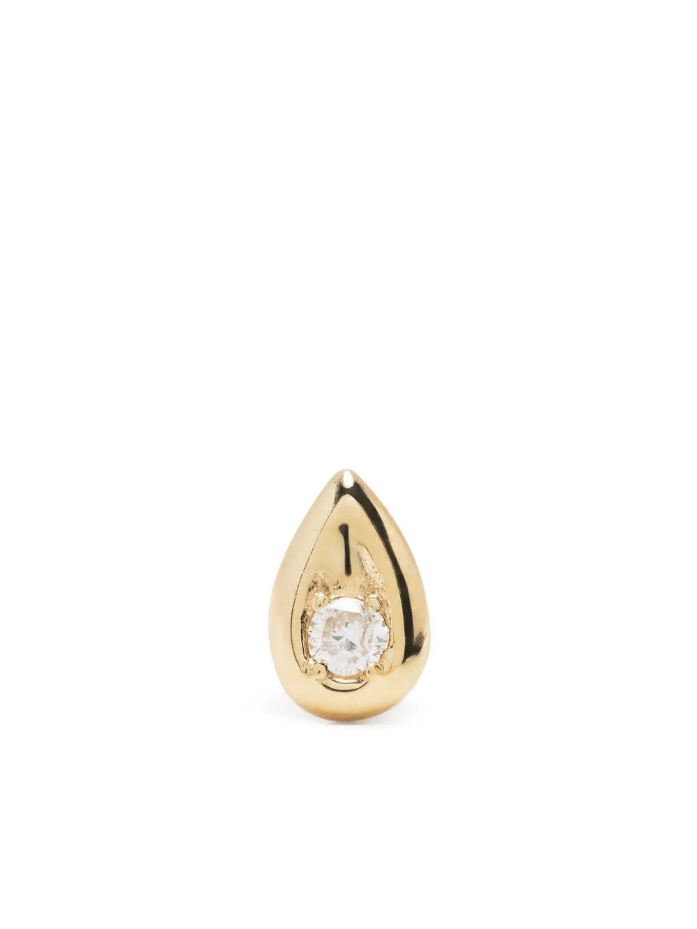 

Anissa Kermiche arete Lady en oro amarillo de 9kt con diamantes - Dorado