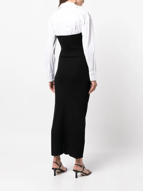 STAUD Hazel ribbed-knit Maxi Dress - Farfetch