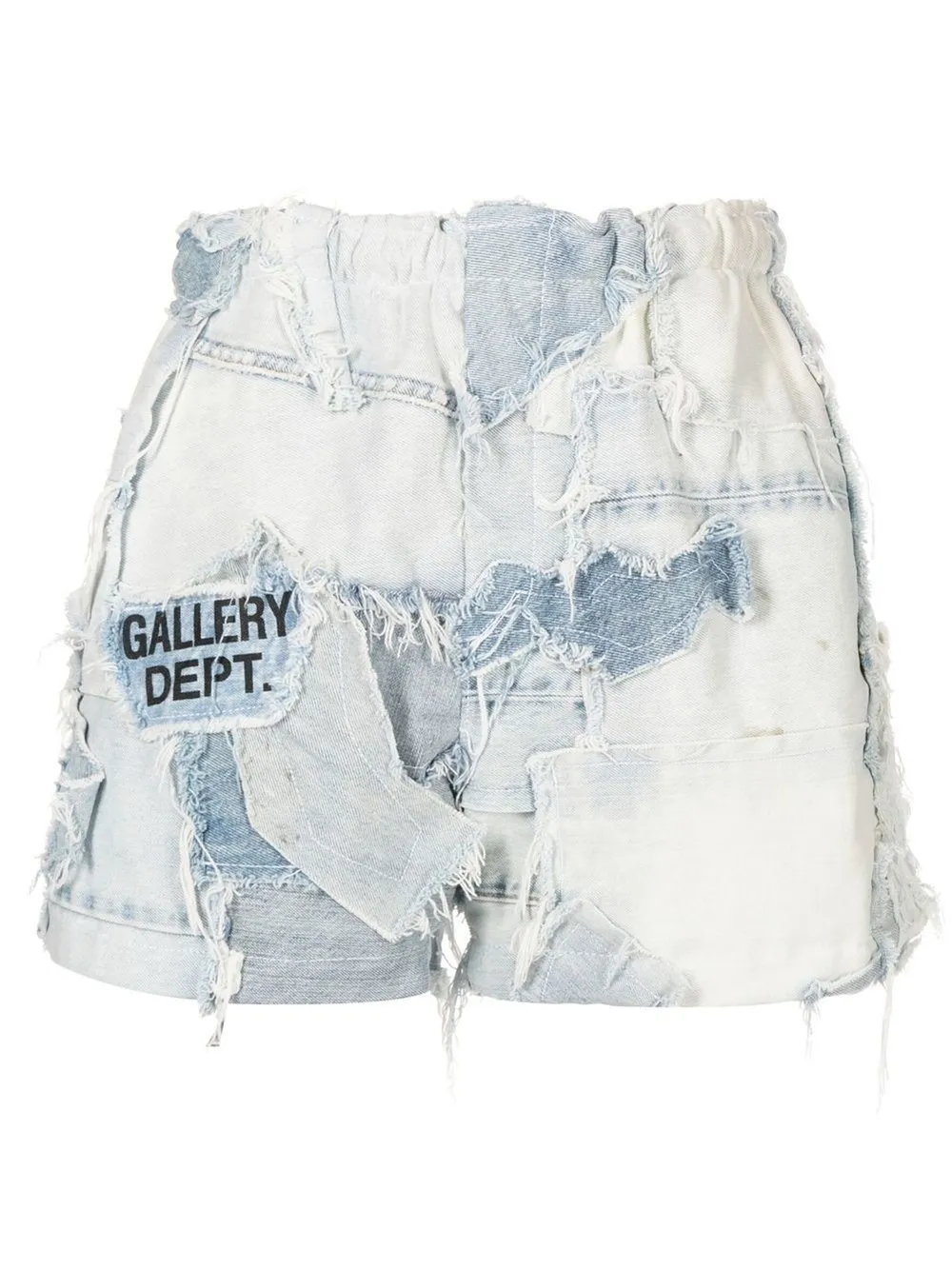 Zuma recycled denim shorts GALLERY DEPT.