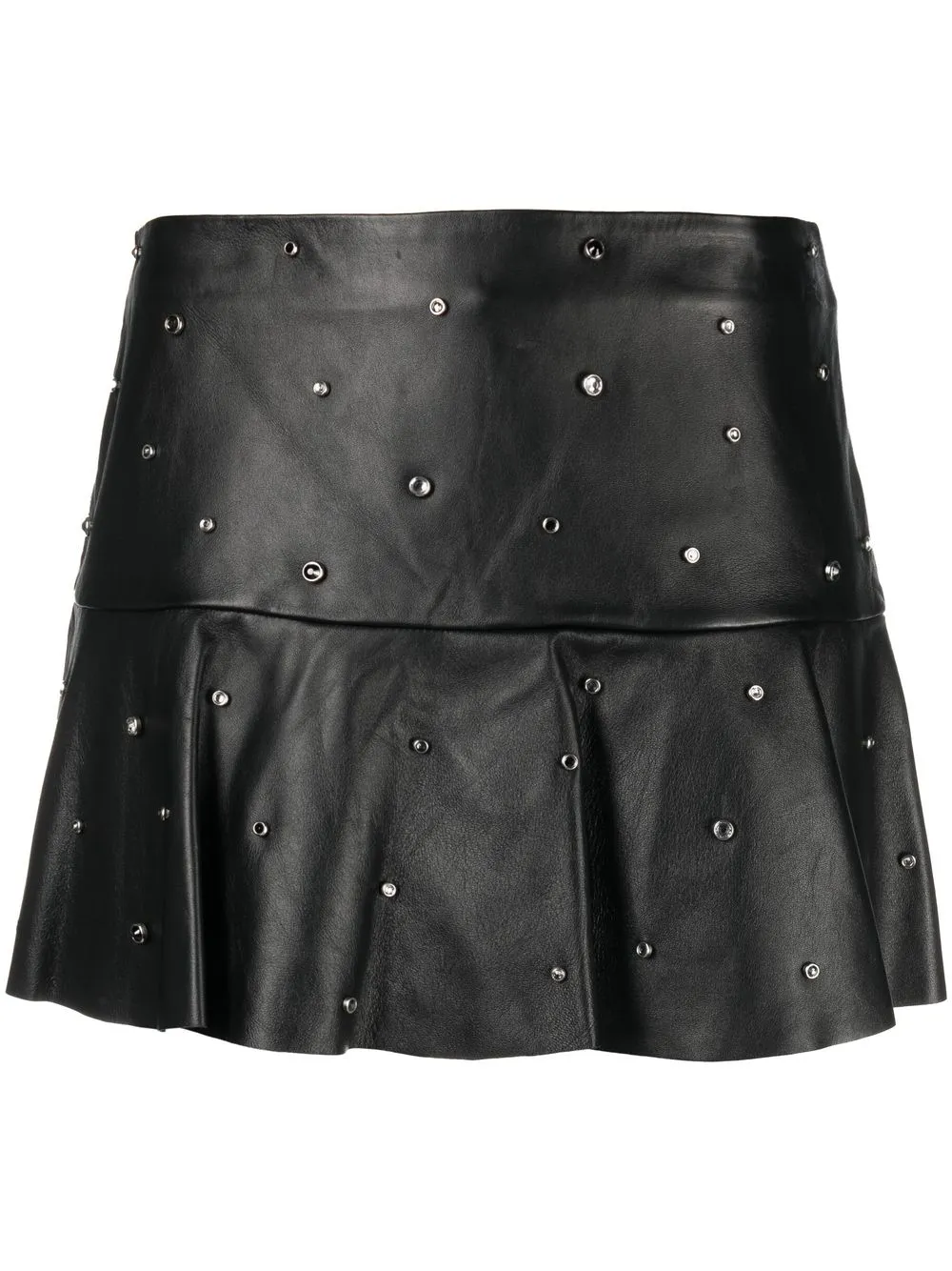 

RED Valentino stud-embellished mini skirt - Black