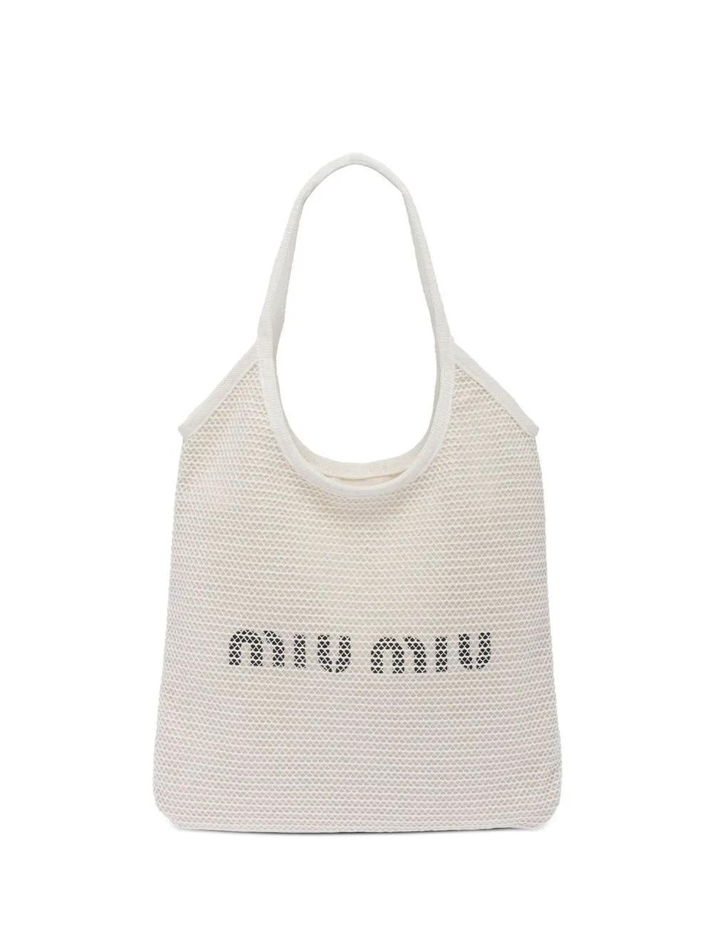 Miu Miu Layered Mesh Tote Bag Farfetch