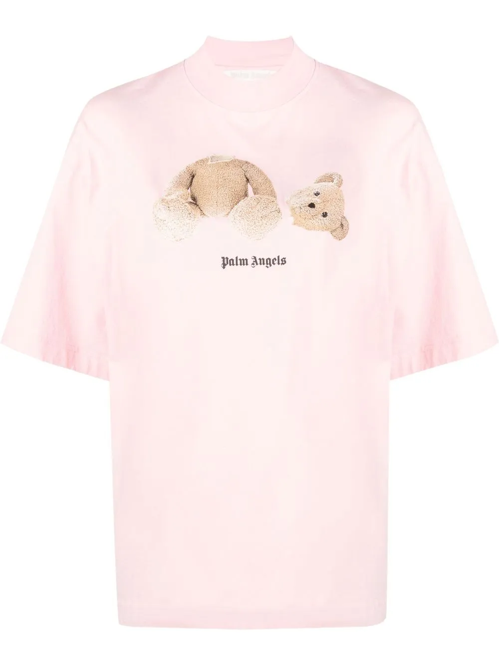 

Palm Angels Teddy Bear-print T-shirt - Pink