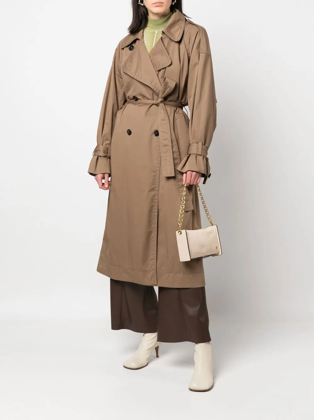 Manu Atelier Carmen mini shopper - Beige