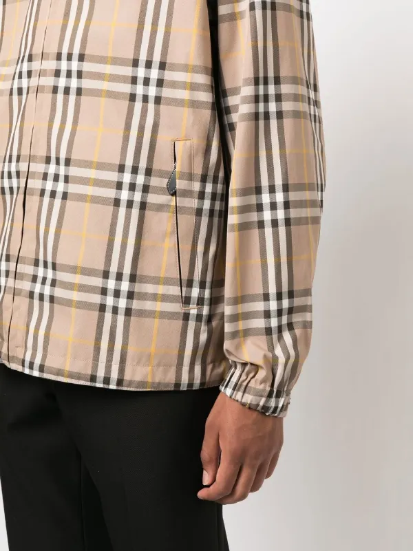 Burberry jacket outlet plaid