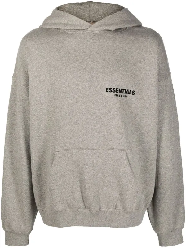 logo pullover hoodie