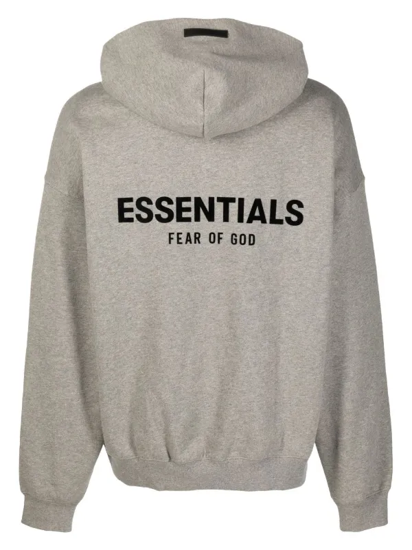 Essentials Fear Of God Black Hoodie - Size Large, Brand New With Tags
