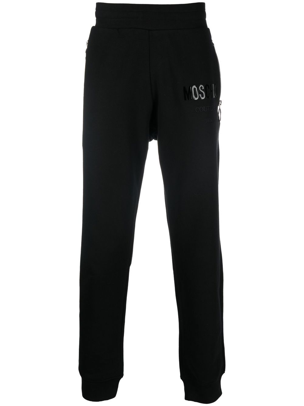 slim-cut track pants