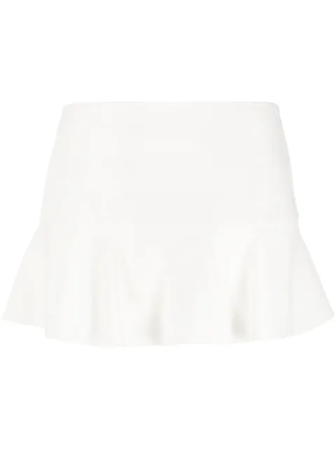RED Valentino flared-hem mini skort