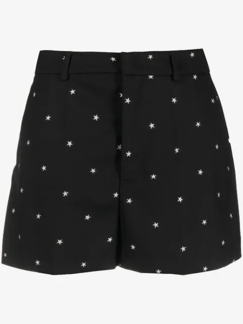 RED Valentino shorts con estrellas estampadas