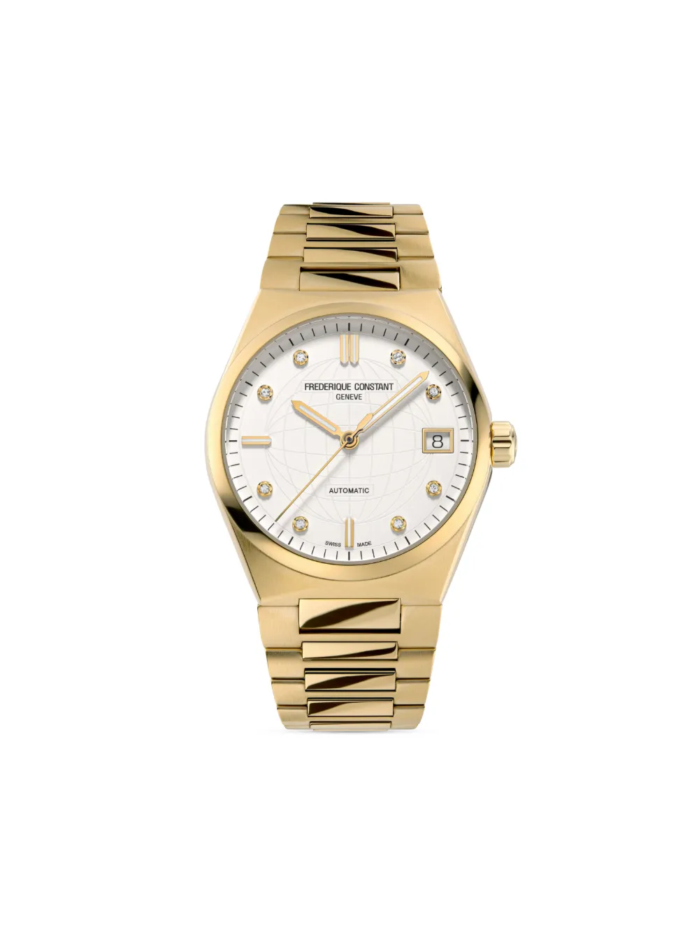 Frederique Constant ハイライフ レディース オートマチック 34mm - シルバートーン Frederique Constant ハイライフ レディース オートマチック 34mm - シルバートーン