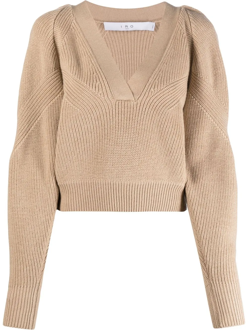 

IRO V-neck knitted jumper - Neutrals