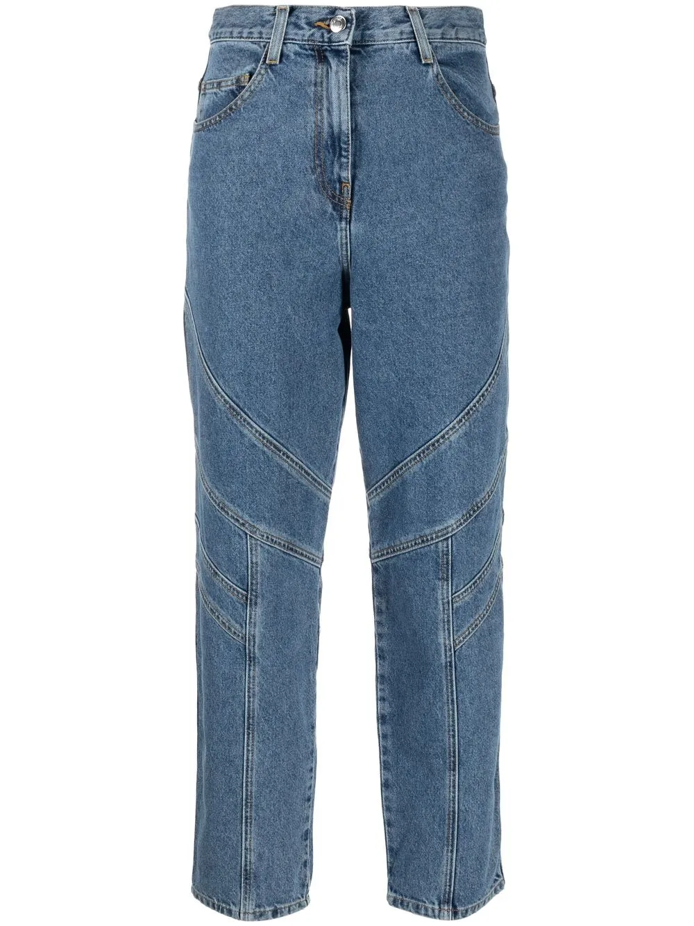 

IRO jeans capri con bolsillos - Azul