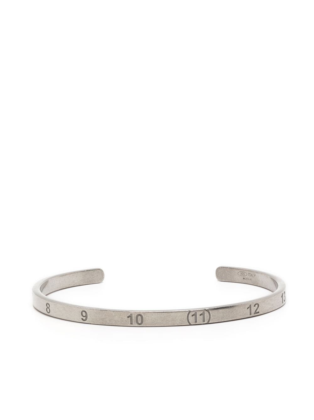 Image 1 of Maison Margiela Numerical engraved cuff bracelet