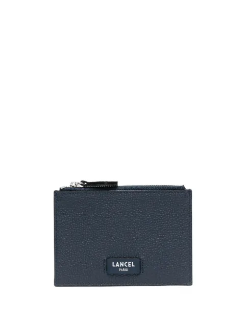 Lancel tarjetero con parche del logo 