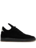 Filling Pieces suede low-top sneakers - Black