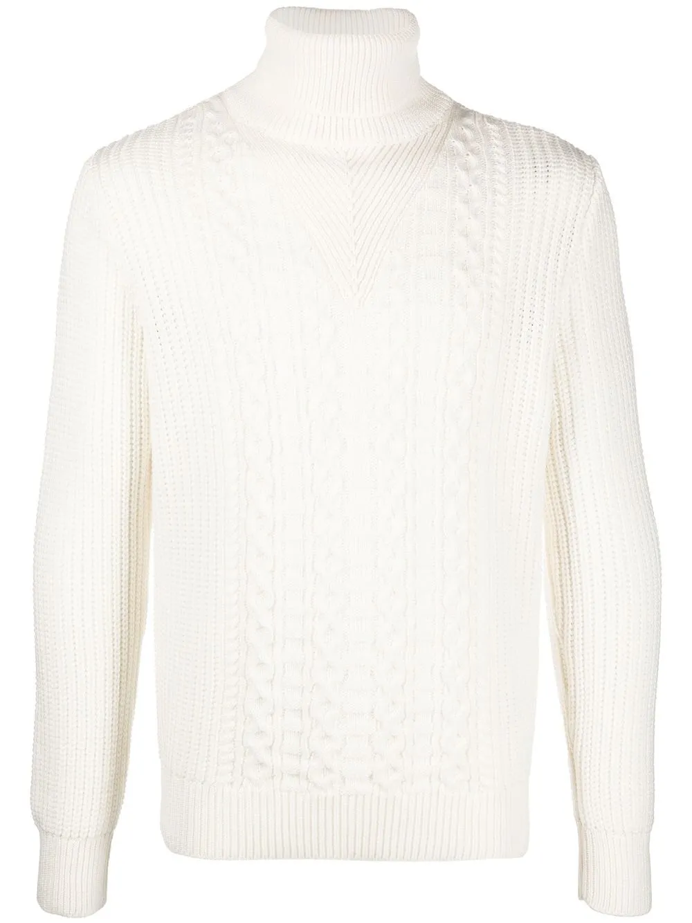 

Roberto Collina merino roll-neck jumper - Neutrals