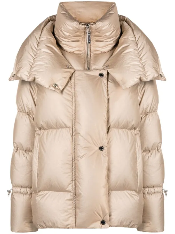 Moorer Madeira Puffed Down Jacket Neutrals FARFETCH AE