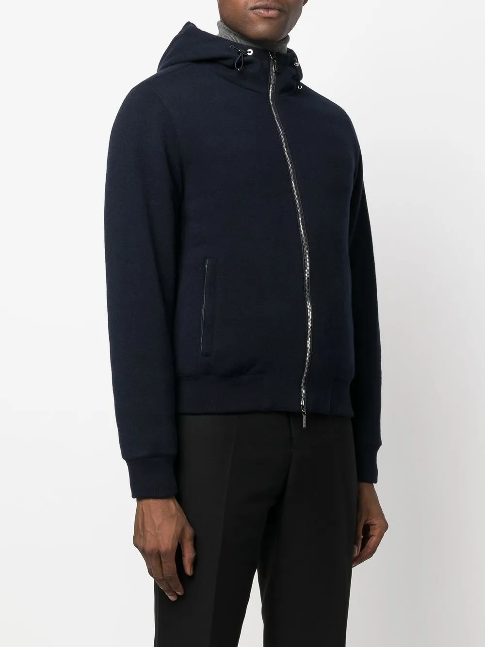  Moorer Feather Down Jacket - Blue 