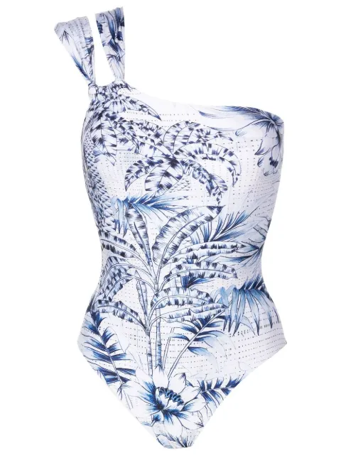 Lygia & Nanny palm-tree print swimsuit 