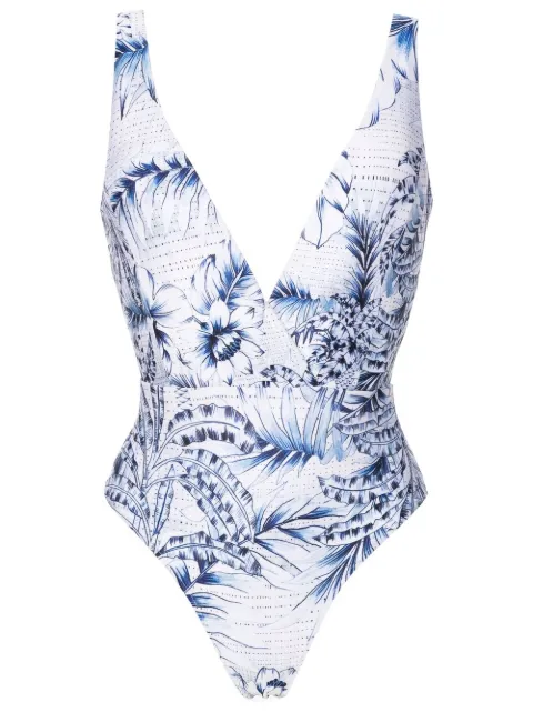 Lygia & Nanny graphic-print swimsuit