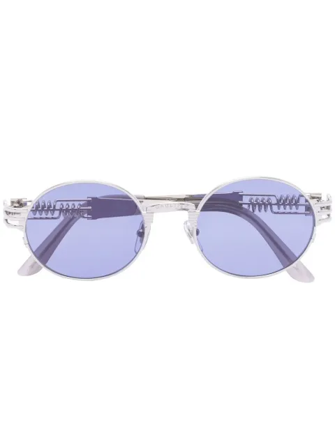 Jean Paul Gaultier spring-arm round-frame sunglasses