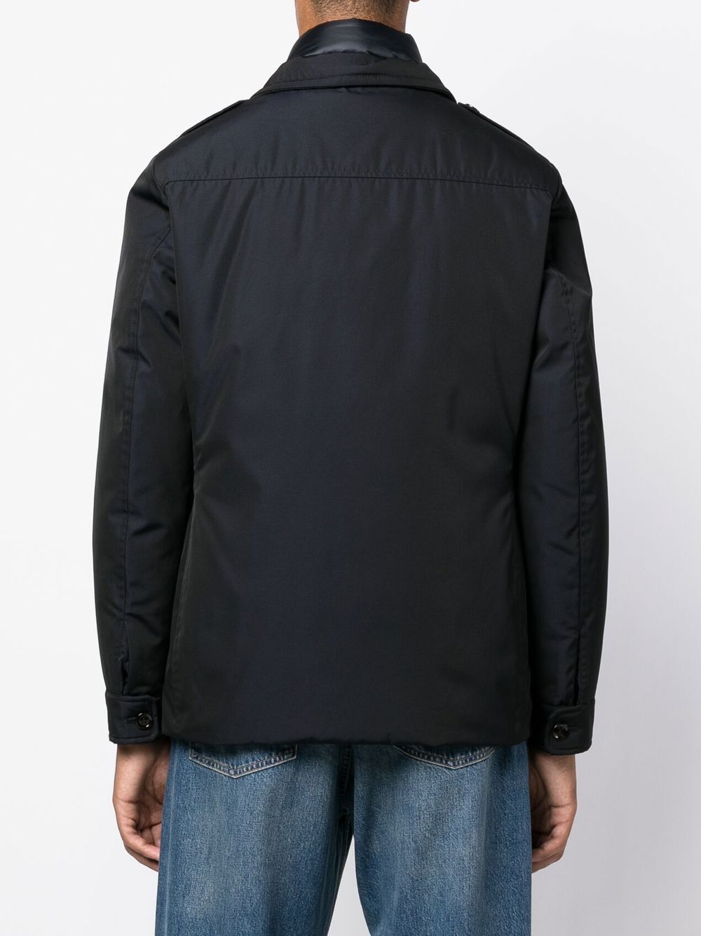 Moorer Boeri-Wco double-breasted Windbreaker - Farfetch