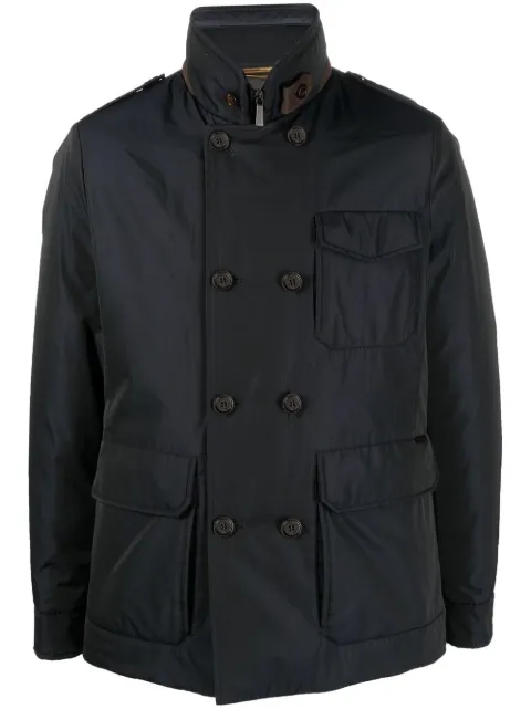 Moorer Boeri-Wco double-breasted windbreaker 