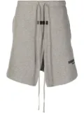 FEAR OF GOD ESSENTIALS logo drawstring shorts - Grey