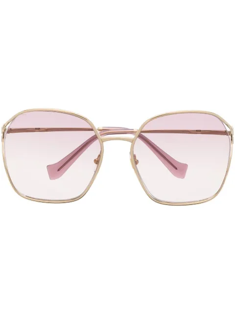 Miu Miu Eyewear Eckige Oversized-Sonnenbrille